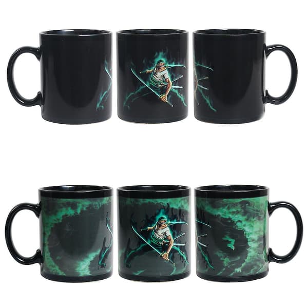 Zoro Färgförändrande Keramisk Kaffe Mugg Te Kopp Nyhet Present