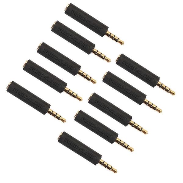 4x3,5 mm lyd CTIA til OMTP / OMTP til CTIA-omformeradapter for telefonhodetelefoner