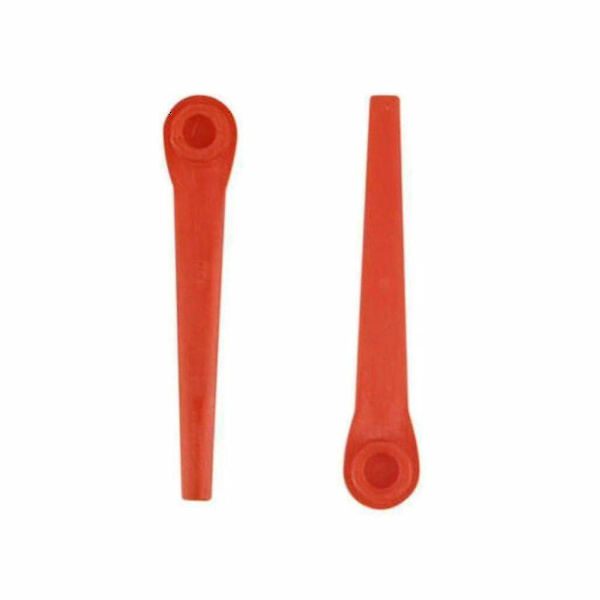100 stk. Plastblad, Reserveblad for Gardena Grasklipper Easycut Li-18/23r (100 stk) Xinda