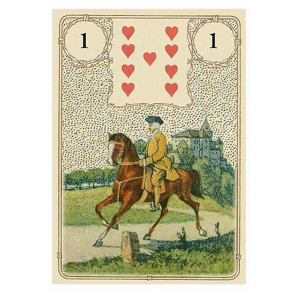 Golden Lenormand Oracle-kortspil