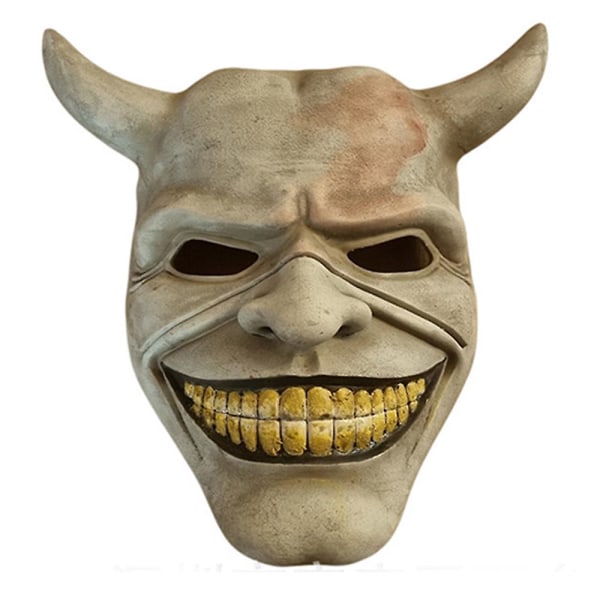 Horrorfilm The Grabber Cosplay Maske Halloween Maskerade Karneval Uhyggelig Maske Kostume Tilbehør Til Voksne Gray