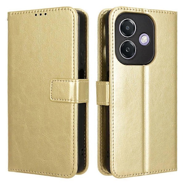 Skal för Oppo A3 4G/A3 5G/A3x 4G/A3x 5G/A40M 4G/A40 4G/A3i 5G/A60 5G PU Läder Plånboksfodral [HK] Stil D Style D Multicolor