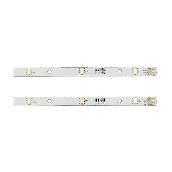 2x LED-lysstripe for Rongsheng Hisense Logik kjøleskap og frysere MDDZ-162A 1629348