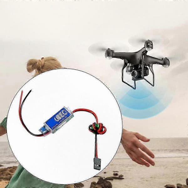 Justerbar 5V/6V Step-Down Spændingsregulator til 2-6S LiPo Batterier UBEC Modul