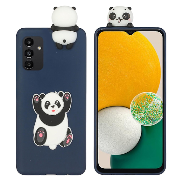 YX-serie for Samsung Galaxy A14 4G/5G TPU+Silikon Deksel Søt 3D Tegneseriefigur Telefonveske