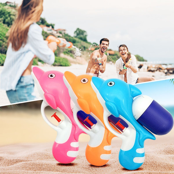 3 STK Dolphin Squirt Blaster Vandlegetøj til børn Sommer Pool Party favoriserer