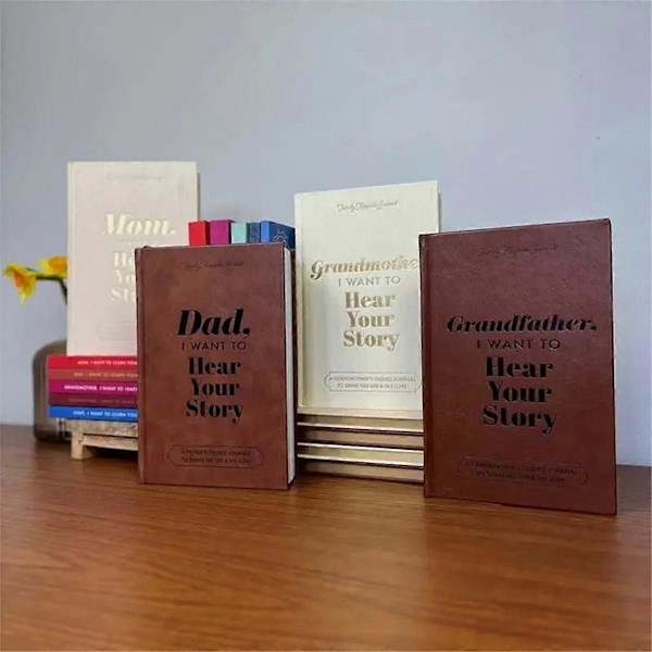 Pappa, jeg vil høre historien din - gaven pappaen din vil elske Pappa minnebok Pappa, jeg vil høre historien din notatbok As Shown