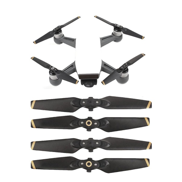 4 stk. propeller til Dji Spark Drone Folding Blade 4730F rekvisitter Rc reservedele