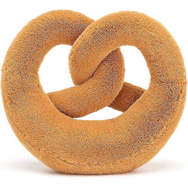 SQCLV Sjov Pretzel Mad Plys, 18*18cm