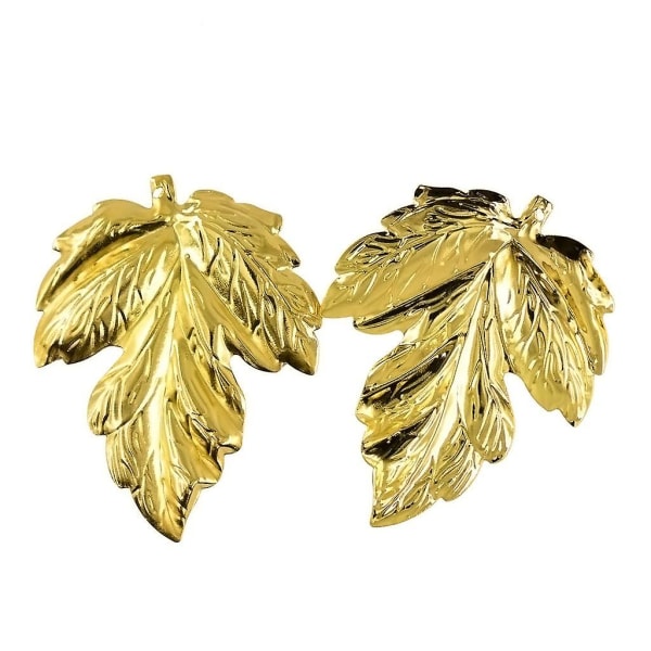 12 stykker Maple Leaf Charms anheng Bryllup Home Decoration Gold