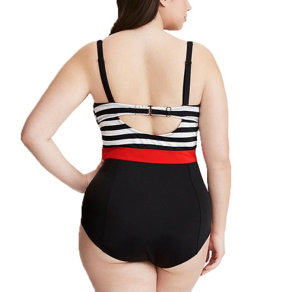 Naisten naisten topatut uima-asut Monokini One Piece -uimapuku Bikinit Plus Size XL