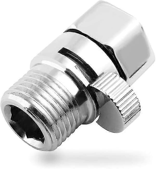 Brusehoved Stopventil Flowkontrol Stopventil Messing Vandhane Flowhastighed Universal Reservedel