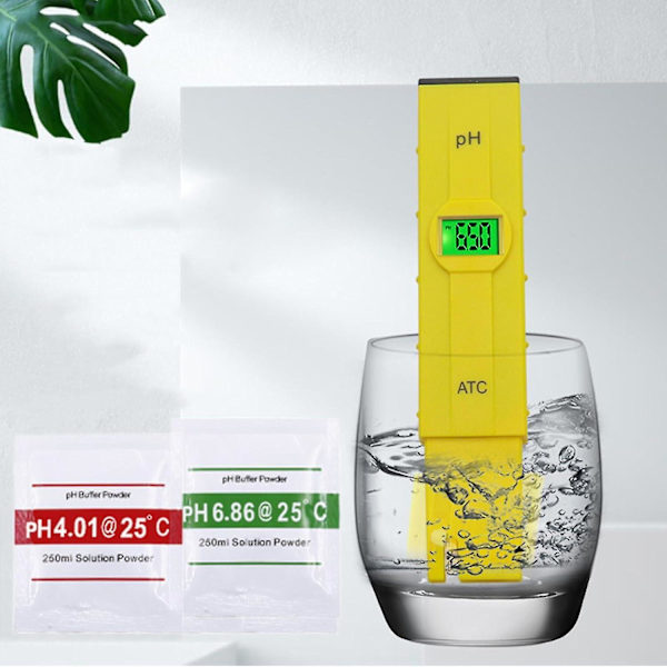Digital PH-mätare - Hög precision Pen Typ Tester för Vatten, Hydroponics, Pool, Akvarium - 0-14PH