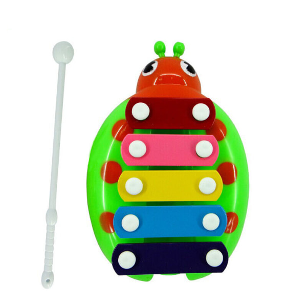 Baby Child Kid 5-Note Xylophone Musical Toys Wisdom Development Beetle GN
