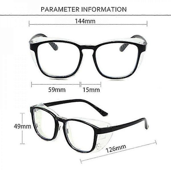 Kosteussäiliölasit Kuiville Silmille Miehille ja Naisille, Siitepölyn Estävät Sinisen Valon Suodattavat Lasit Gafas Para Ojo Seco BJL ADB C4 Red