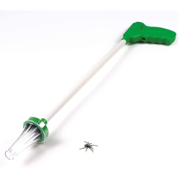 Edderkoppefanger, ekstra lang fælde med håndtag til sikker og human fjernelse af edderkopper og insekter