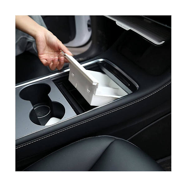 Opgraderet midterkonsol-arrangørbakke til model 3/y, armlæn-arrangørbakke, armlæn-opbevaringsskuffe