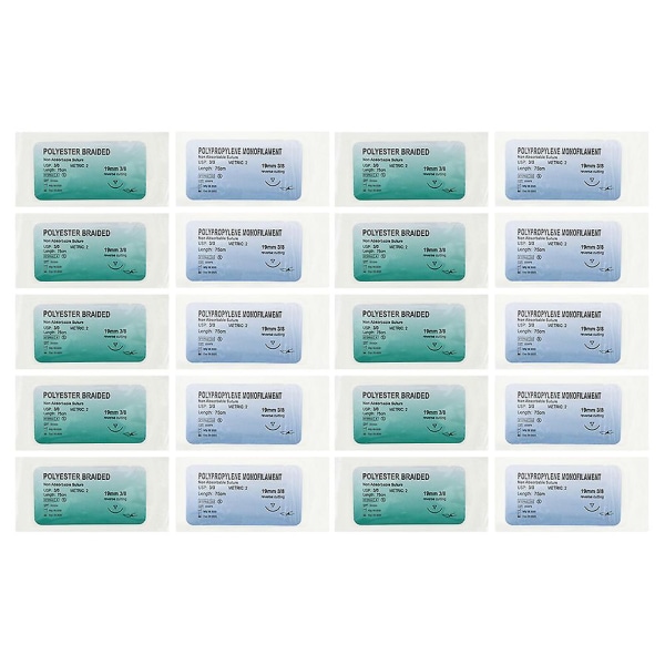 20pcs Suture Practice Kit Suture Tool Suture Training Tool For Medical Students