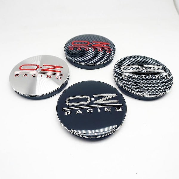 4 kpl Uusi M582 Oz Racing -pyörän keskiönapahatut autokeskiönapahatut vanteet Vaihda pölyseoskansi 55mm 52mm Black RD