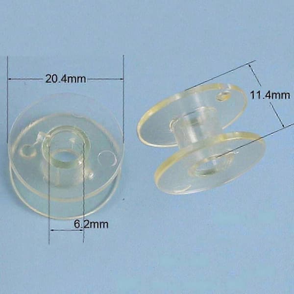 Symaskinespoler i plast til Brother SA156, 25 stk./etui 26-27