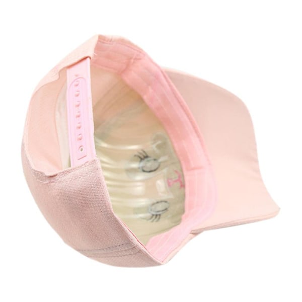 Barne jenter paljetter Snapback Baseball Cap Justerbar Hatter Utendørs Light Pink