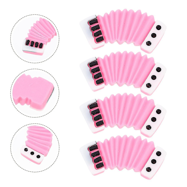20 stk Mini Musikk Ornament Mini Hus Instrumenter Resin Instrument Modell Mini Hus Rekvisita