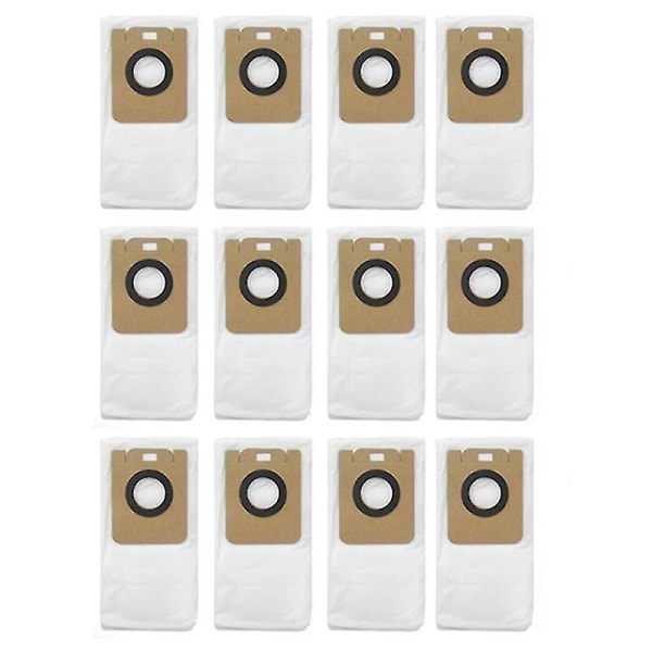 12 kpl pölypussia Xiaomi Dreame Bot D10 Plus Rls3d -imuriin As Shown