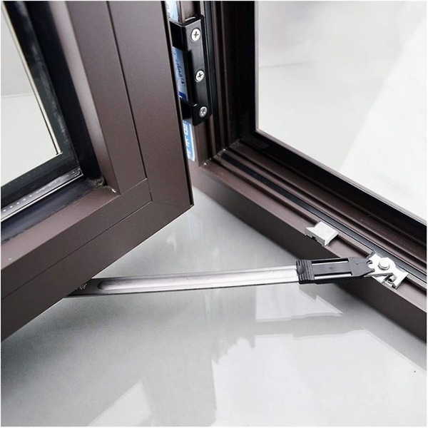 Vinduesbegrænser, dør- og vinduesbegrænser i rustfrit stål, indvendigt vindues vinkelkontrolenhed med to led