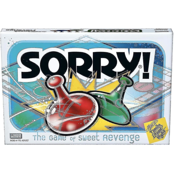 Hasbro Gaming Sorry! Parker Brothers Perhepeli 2-4 Pelaajalle 6-Vuotiaille Ja Sitä Vanhemmille