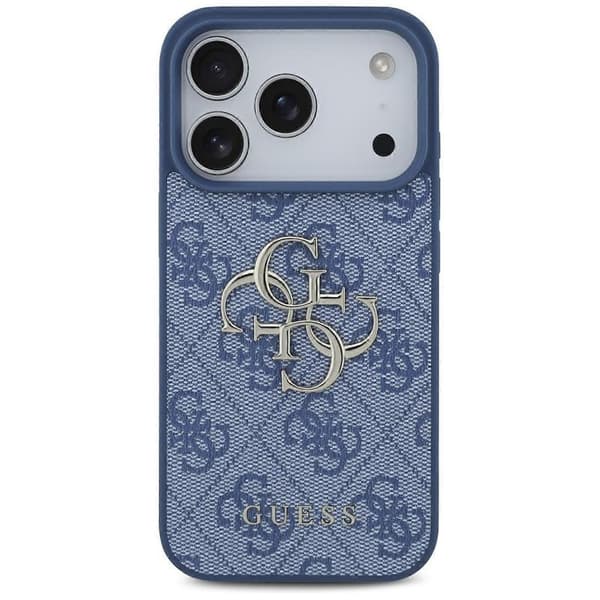 Apple iPhone 17 Pro Max 4G Iso Logo Suojakuori Sininen Blue Apple iPhone 17 Pro Max