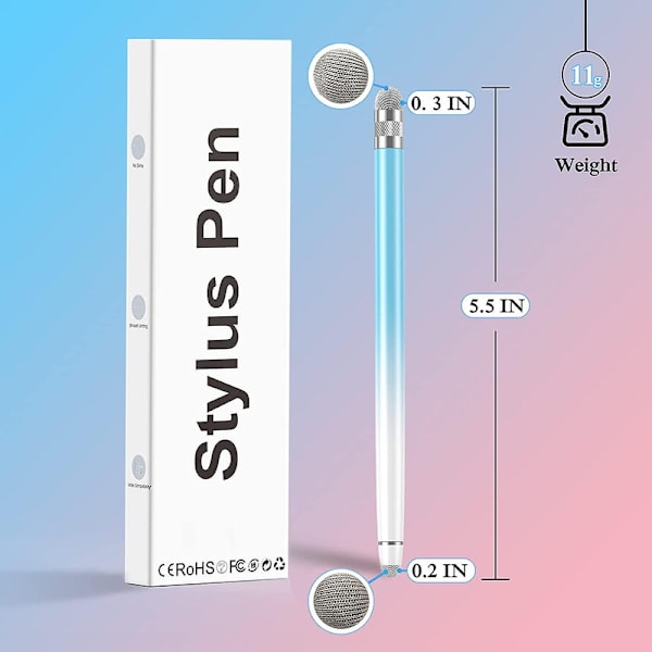 3 st Pekskärmspennor, Stylus Penna för Iphone/ipad/Surfplatta Android/Microsoft/Surface kompatibel med alla pekskärmar