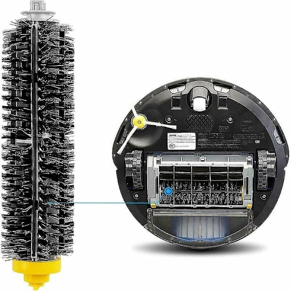 Tarvikepaketti iRobot Roomba 600 -sarjalle 671 692 694 697 698 650 651 660 690 - Harja, harja, suodatin, rulla, vaihto-osat