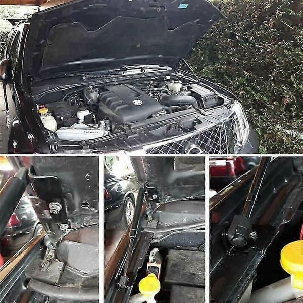 Panserløfterstøtte for Navara D40 2004-2018 Svart
