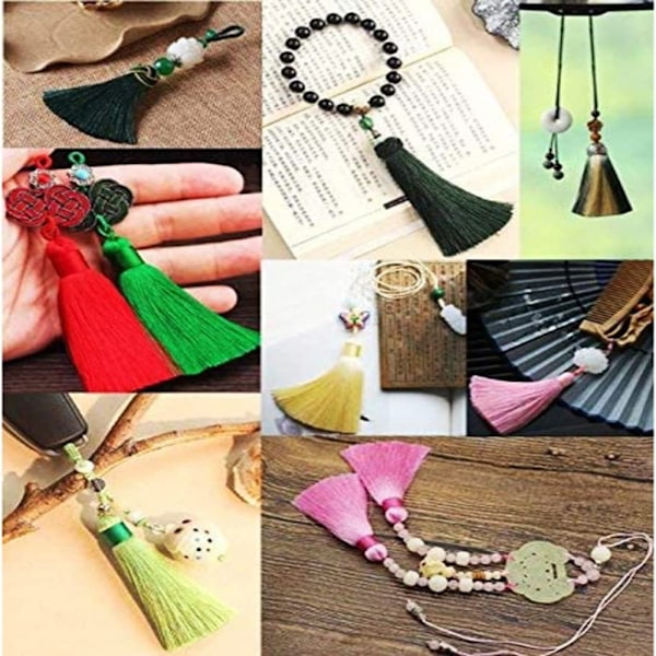 20ST Mini Craft Tofsar Sladdslinga