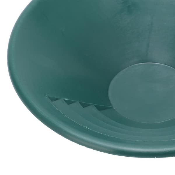 260mm Gullpanne ABS Siktklassifiserer Vaskepanne Tilbehør Grønn-FA-