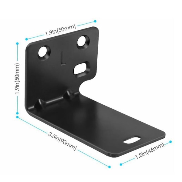 1 Pair Of Wall Mount Bracket , Wall Mount Kit For Soundpress 300 Soundbar Compatible