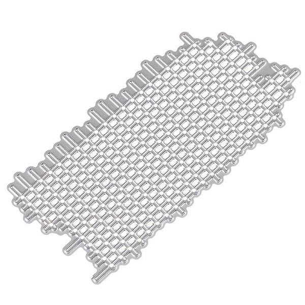 Metal Mesh Background Cutting Dies Stencils Scrapbooking Diy Embossing Die One Size