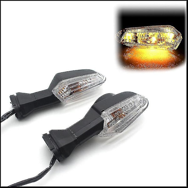 Blinkers för Kawasaki Er6n 2016 -- LED-blinkers för motorcykel, ersättning för blinkers till Z250 Z750 Z750r Z800 Z900 Z1000