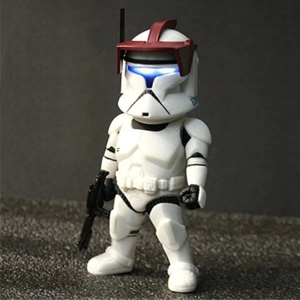 6 stk Stormtrooper figur anime Star War Action Mini PVC tegneserie samleobjekt modell leketøy for barn