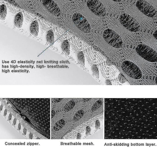 Bil Lastbil Kilkudde För Tryckavlastning Rumpkudde Ortopediskt Ergonomiskt Stöd Memory Foam