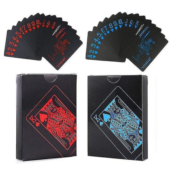 Vanntette magiske spillekort Pokerspillekort