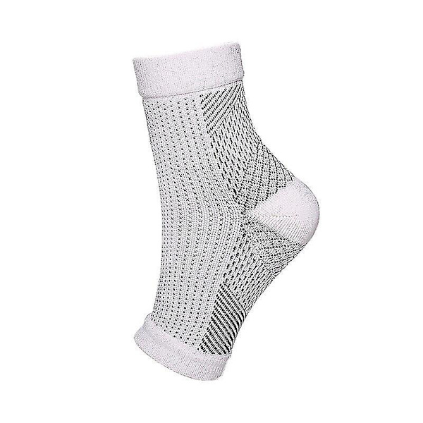 1 par Amrelieve Soothesocks för neuropati kompression fotledsstödstrumpor White S  M
