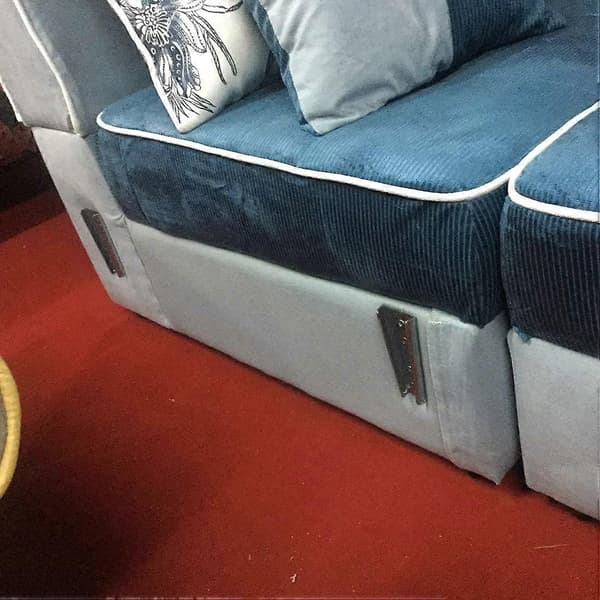 4 par hodegavl veggbraketter hengende møbelkoblinger? Metallsegmentert sofakobling for sofa, seng