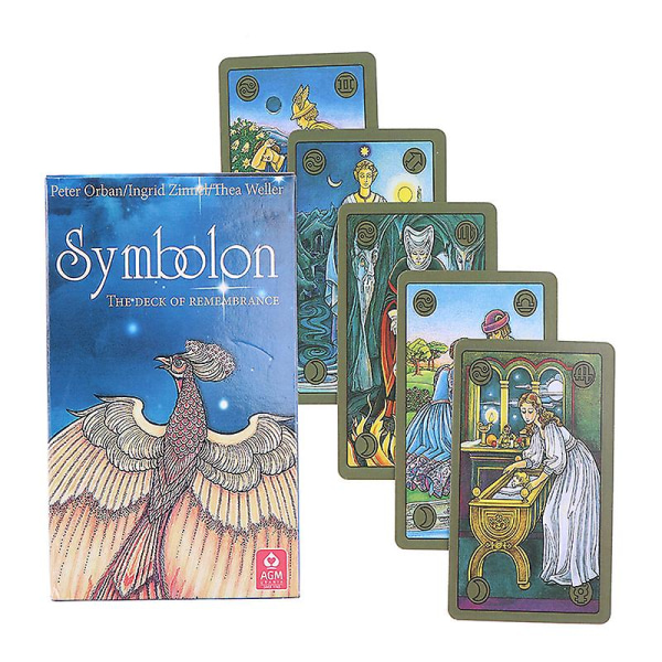 Symbolon Deck Oracle Kort Tarot Kort Fest Profeti Spådom Brætspil Gave