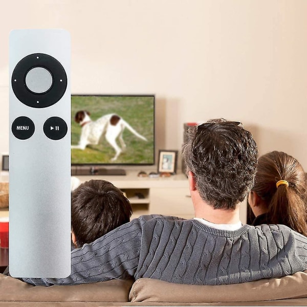 Fjernkontroll for Apple TV 1 2 3 4 A1156 A1427 A1469 A1378 Apple Tv2 Tv3 - Apl Tv Mc377ll/a Remot Laget Av Plast (ikke Original) Xi