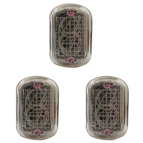 3 stk IN-12 IN12 gløderør for glødeklokke Nixie digital LED-klokke med desimalpunkt Transparent