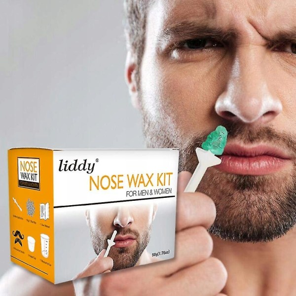 Näsvax för män och kvinnor, näsvax för hårborttagning med mycket säkert applikatorvax Kita