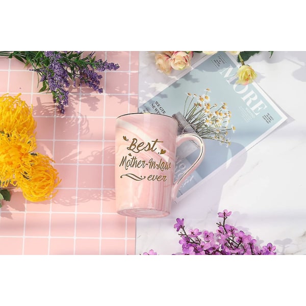Bästa svärmor kaffemuggar Bästa svärmor kaffemugg Bästa svärmor presenter Födelsedag Mors dag Bästa svärmor presenter från dotter son i La
