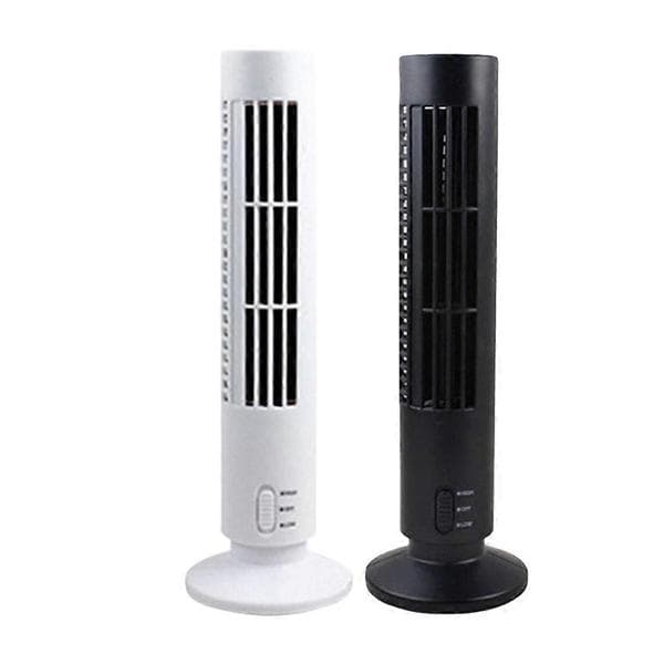 Elektrisk tårnventilator med kølende aircondition 1 stk. sort