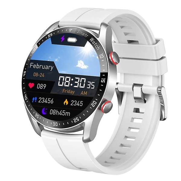 2023 Smart Watch Ip67 Waterproof Ecg+ppg Fitness Tracker Health Monitor Bluetooth Call Sports Watch App:hiwatch Plus